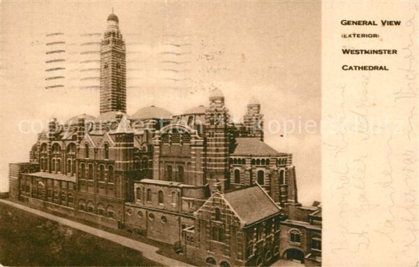London Westminster Cathedral Illustration