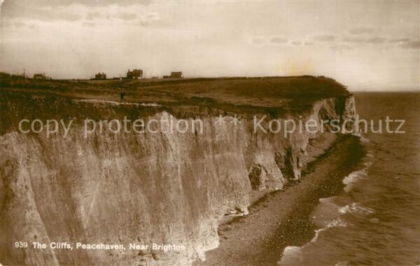 Peacehaven Lewes The Cliffs Steilküste