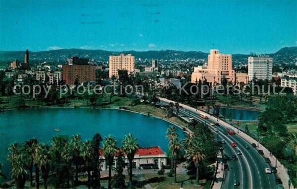 Los Angeles California Wilshire Boulevard MacArthur Park