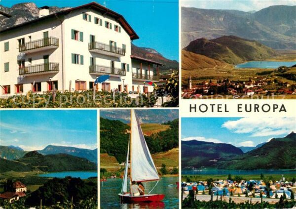 Kaltern Weinstrasse Tirol Hotel Europa Landschaftspanorama Kalter