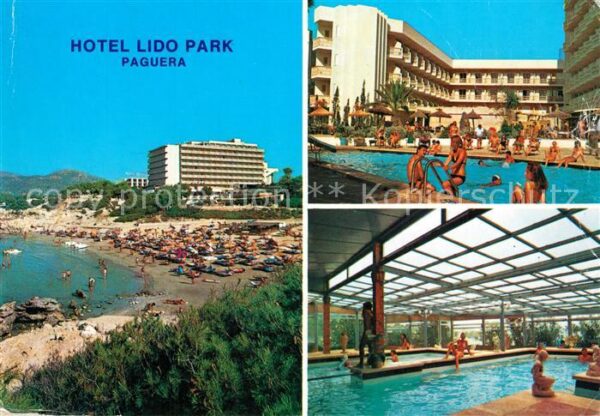 Paguera Mallorca Islas Baleares Hotel Lido Park Strand Swimming Pool Ha