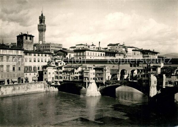 Firenze Florenz Ponte Vecchio Alte Brücke