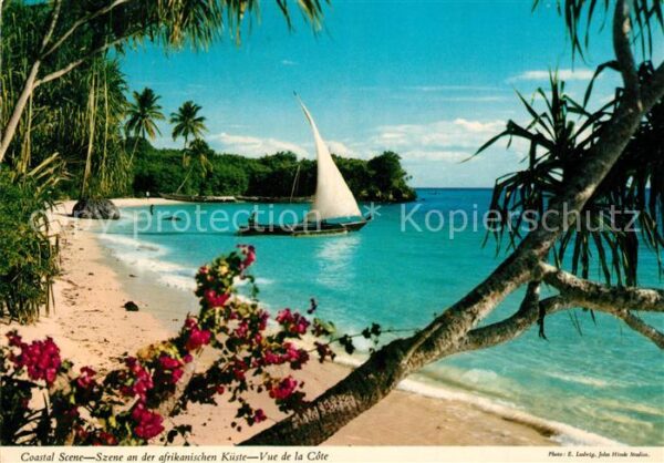 Kenya Costal Scene Szene an der afrikanischen