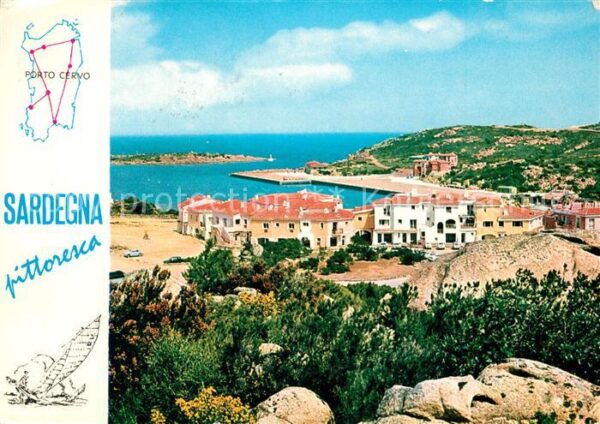 Porto Cervo Panorama Hafen