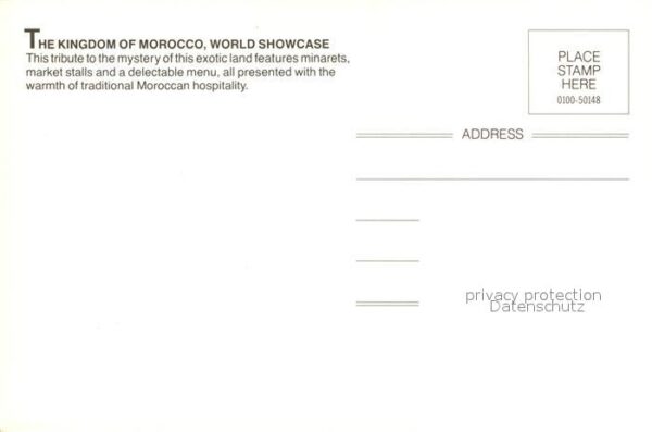 Orlando Florida The Kingdom of Morocco World Showcase – Bild 2