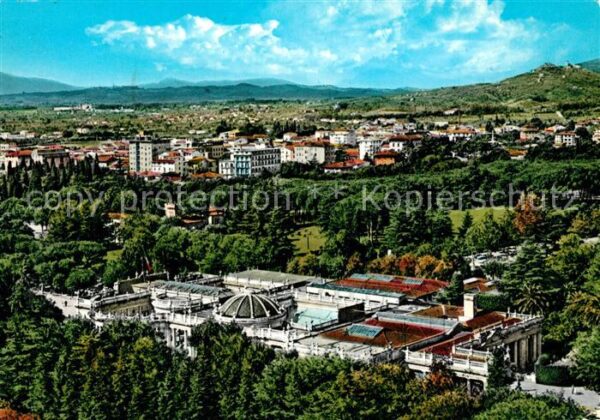 Montecatini Terme Panorama e veduta dello Stabilimento Te