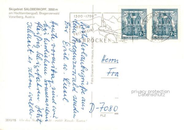 Warth Vorarlberg Skigebiet Saloberkopf am Hochtannbergpa – Bild 2