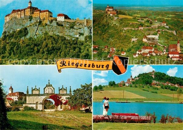 Riegersburg Burg Pyramidentor Gesamtansicht Freibad