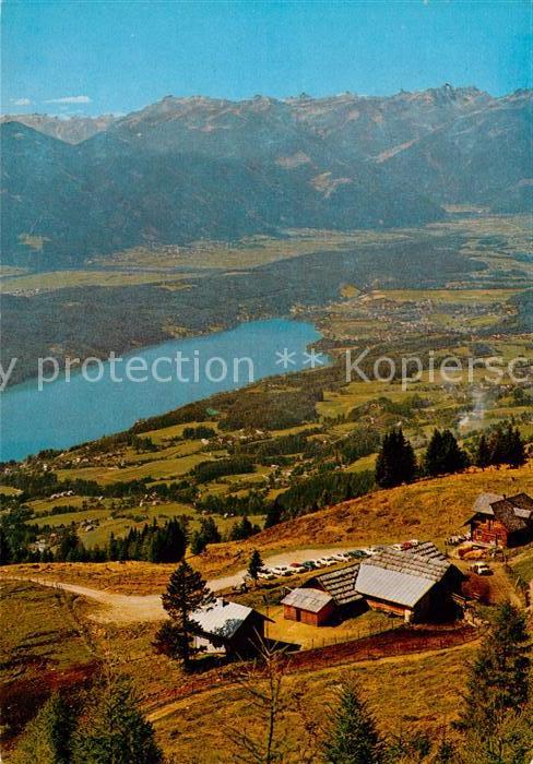 Millstatt Millstaettersee Alpengasthaus Lammersdorfer Hütte Alpen
