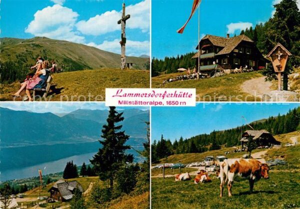 Lammersdorf Millstaetter See Lammersdorferhütte Millstätteralpe Jufe