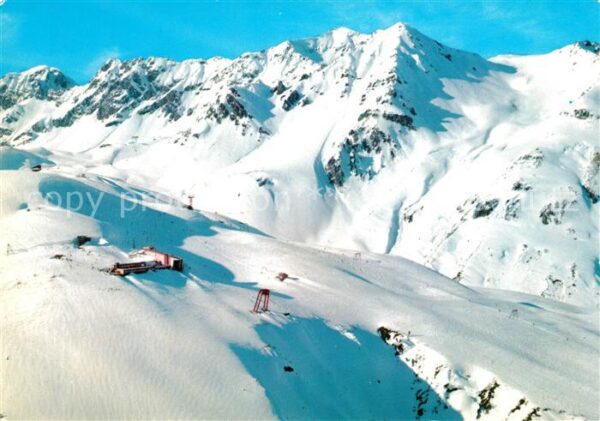 St Anton Arlberg Bergstation Sonnenterrasse Galzig mit V