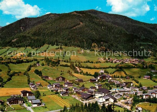 Bad Kleinkirchheim Kaernten Kurort Fliegeraufnahme