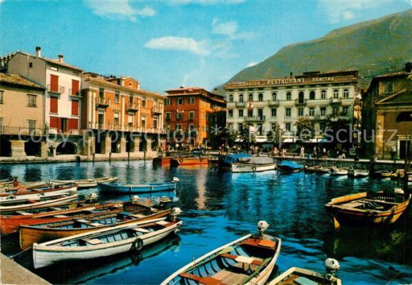 Malcesine Lago di Garda Il porticciolo Kleiner Hafen