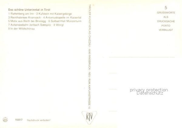 Rattenberg Inn Kufstein Kaisergebirge Reinthalersee Kr – Bild 2