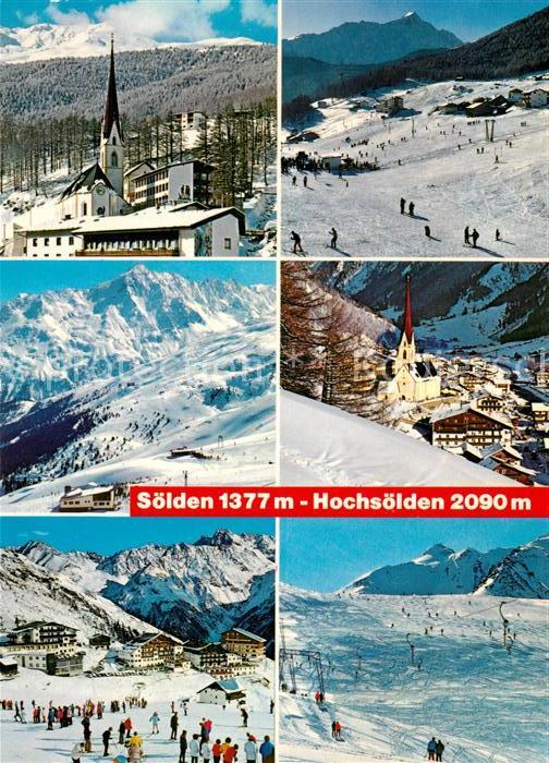 Soelden Oetztal Gaislachkogl Schigebiet Innerwald Giggi