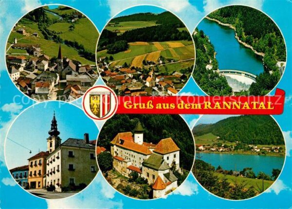 Oberkappel Ortschaften im Rannatal Talsperre Flieg