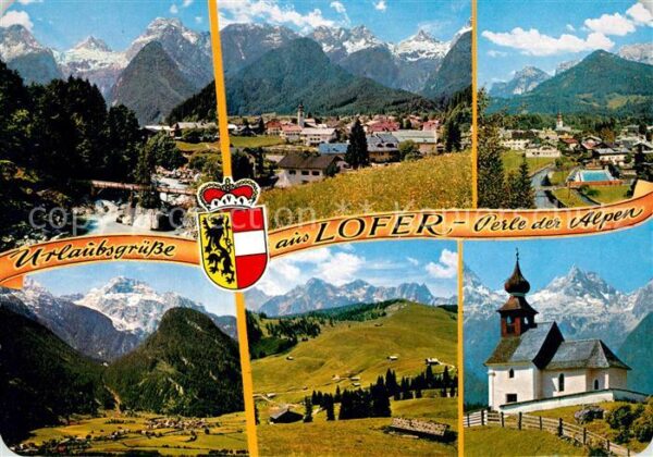 Lofer Saalach Teufelssteg Loferer Steinberge