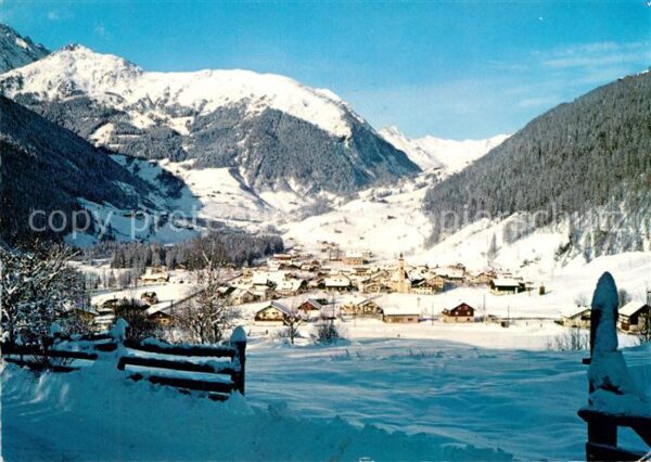 Doellach Kaernten Winterpanorama Schidorf Alpen
