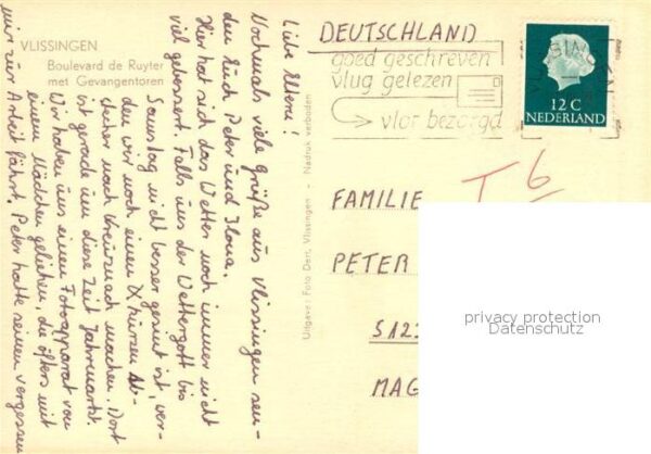 Vlissingen Boulevard de Ruyter met Gevangentoren – Bild 2