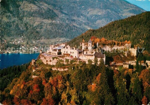 St Andrae Burgruine Landskron Ossiachersee Herbst