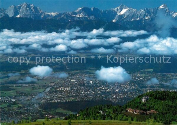 Sattendorf Aussichtsberg Gerlitzen Blick auf Villa