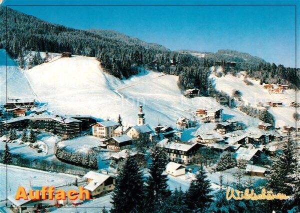 Auffach Talblick Hochtal Winterimpressionen Win