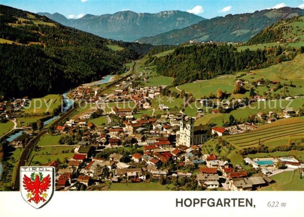 Hopfgarten Brixental Erholungsort Barocke Pfarrkirche Alpen