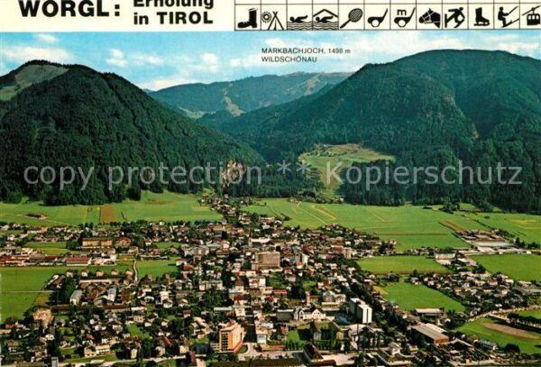 Woergl Tirol mit Markbachjoch Wildschönau Fliegerauf