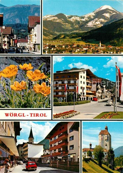 Woergl Tirol Alpenpanorama Fliegeraufnahme Hauptstra