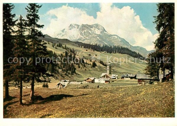 Lech Vorarlberg mit Karhorn und Oberlech Lechquellengeb