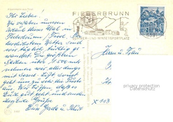 Fieberbrunn Tirol Alpenmotiv aus Tirol – Bild 2