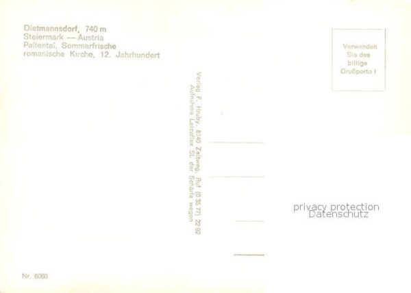 Dietmannsdorf Sulmtal Paltental Sommerfrische Romanische Kirc – Bild 2