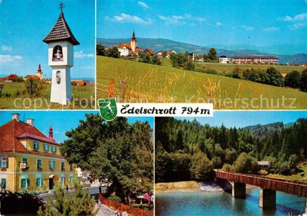 Edelschrott Bildstock Hotel Gasthof Holzbrücke Land