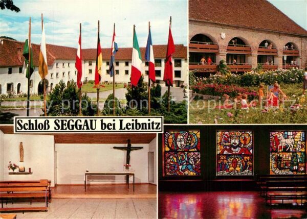 Leibnitz Schloss Seggau Bildungshaus Altar Glasf