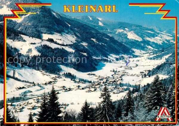 Kleinarl Winterpanorama Kleinarltal Alpen