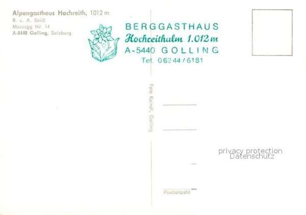 Golling Salzach Alpengasthof Hochreith Landschaftspanor – Bild 2