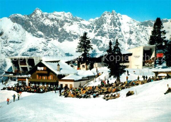 Seefeld Tirol Rosshütte mit Hermelekopf und Seefelder