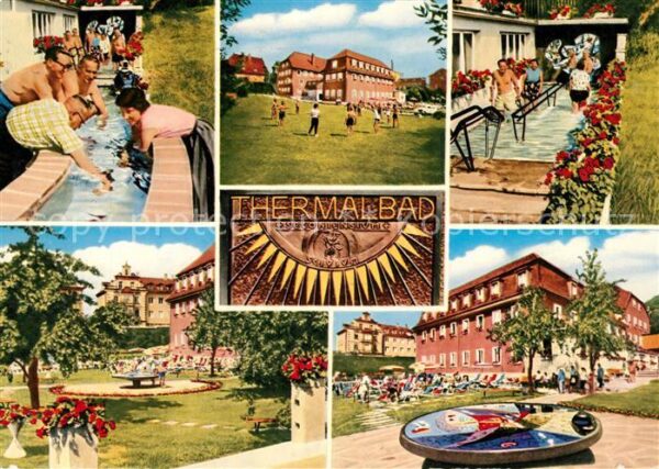 Bad Saeckingen Thermalbad St Marienhaus Kurpark Wasser