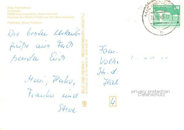 Ferch Altes Fischerhaus Dorfkirche FDGB Erhol – Bild 2