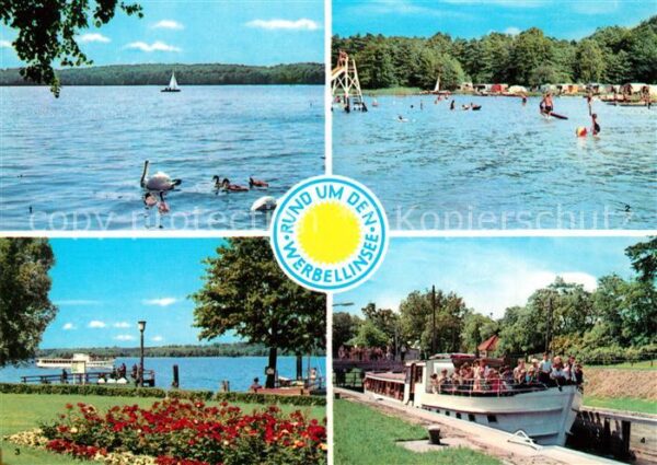 Werbellin Idylle am See Badestrand Campingplatz A