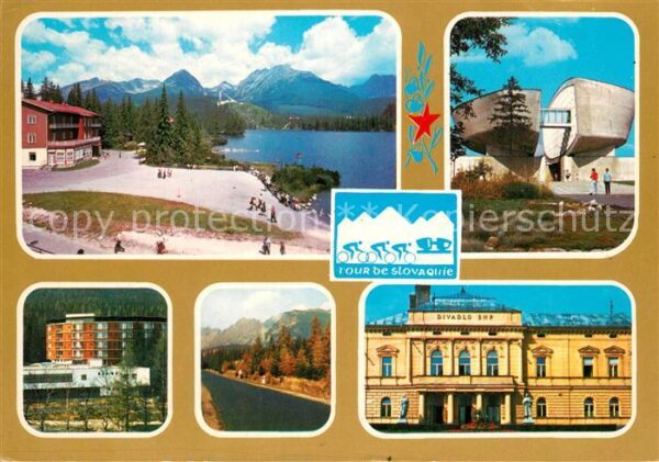 Strbske Pleso Hotel am See Berge Landschaftspanorama