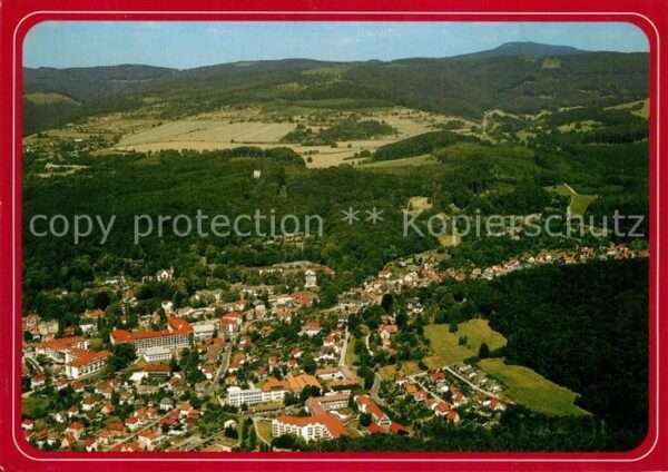 Bad Liebenstein Thüringer Wald Fliegeraufnahme