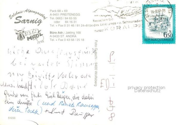 Preitenegg Alpengasthof Sarnig Wintersportplatz Al – Bild 2