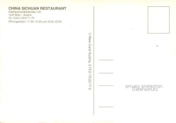 Wien China Sichuan Restaurant – Bild 2