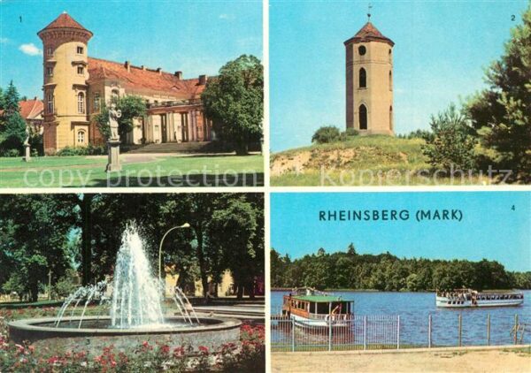 Rheinsberg Schloss jetzt Sanatorium Helmut Lehmann
