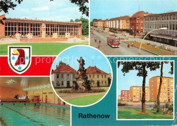 Rathenow Volksschwimmhalle Wilhelm Pieck Strasse