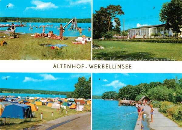 Altenhof Werbellinsee Badestelle Süsser Winkel FDGB Erholungs