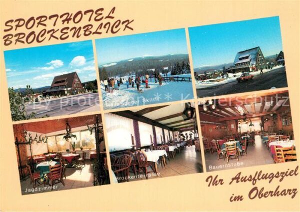 Torfhaus Harz Sporthotel Brockenblick Restaurant Baue