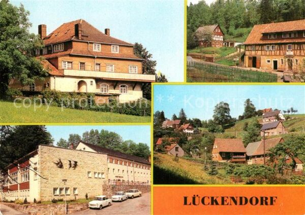 Lueckendorf FDGB Erholungsheim Karl Lucas Teilansic