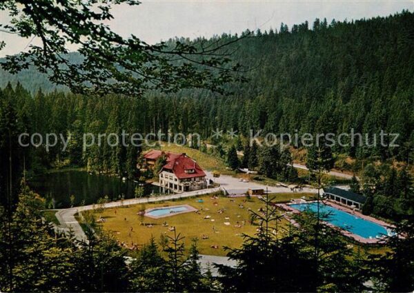 Freudenstadt Kurort im Schwarzwald Langenwaldsee mit
